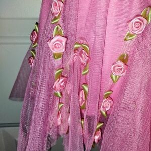 New Sugar Thrillz Like A Blossom Rosebud Tulle Skirt